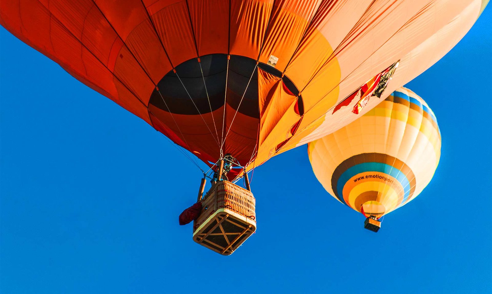 Hot air ballooning as an alternative means of travel